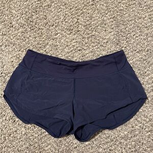 Lululemon Athletica Dark Blue Athletic Shorts